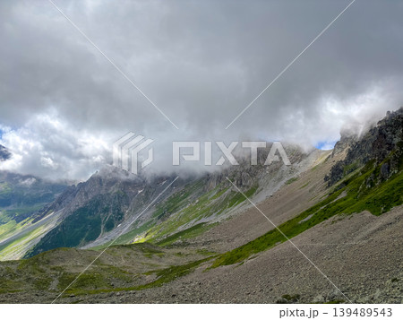 モンブラン山の写真素材 - PIXTA