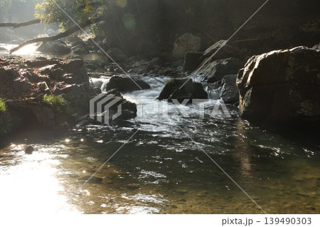 川のある風景の写真素材 - PIXTA