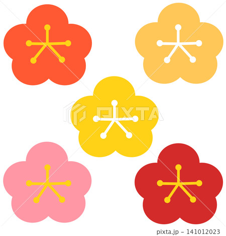 梅花的插圖素材集- PIXTA圖庫