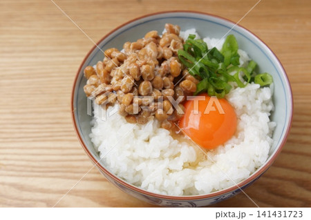 なっとうご飯の写真素材 - PIXTA